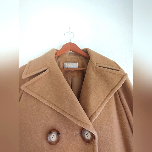 Michael Kors Camel wool peacoat Medium - Picture 4 of 8